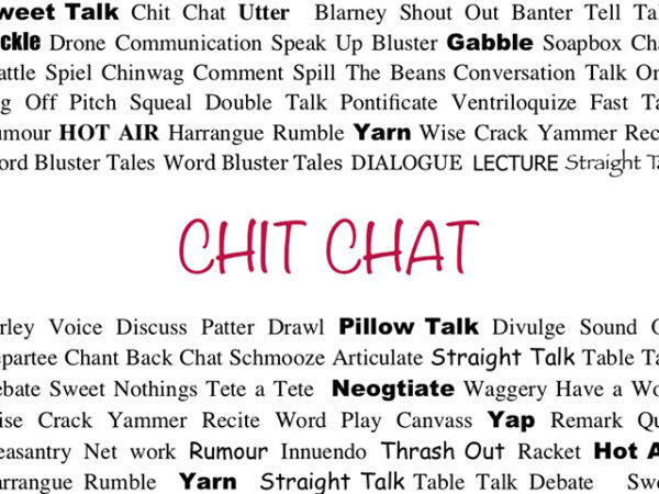 "Chit Chat" Coffee Blend Label