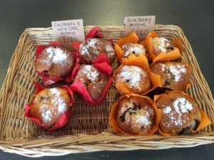 Muffins from Cumbrian Artisan Bakery