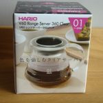 Hario V60 Server packaging - Side with image