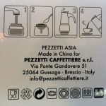 Pezzetti moka instructions